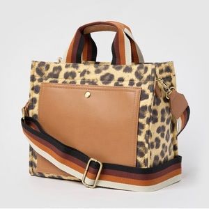 NWOT Urban Originals Lemonade Tote Leopard